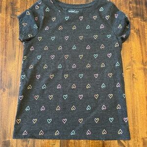Girls Cat & Jack Heart T-Shirt